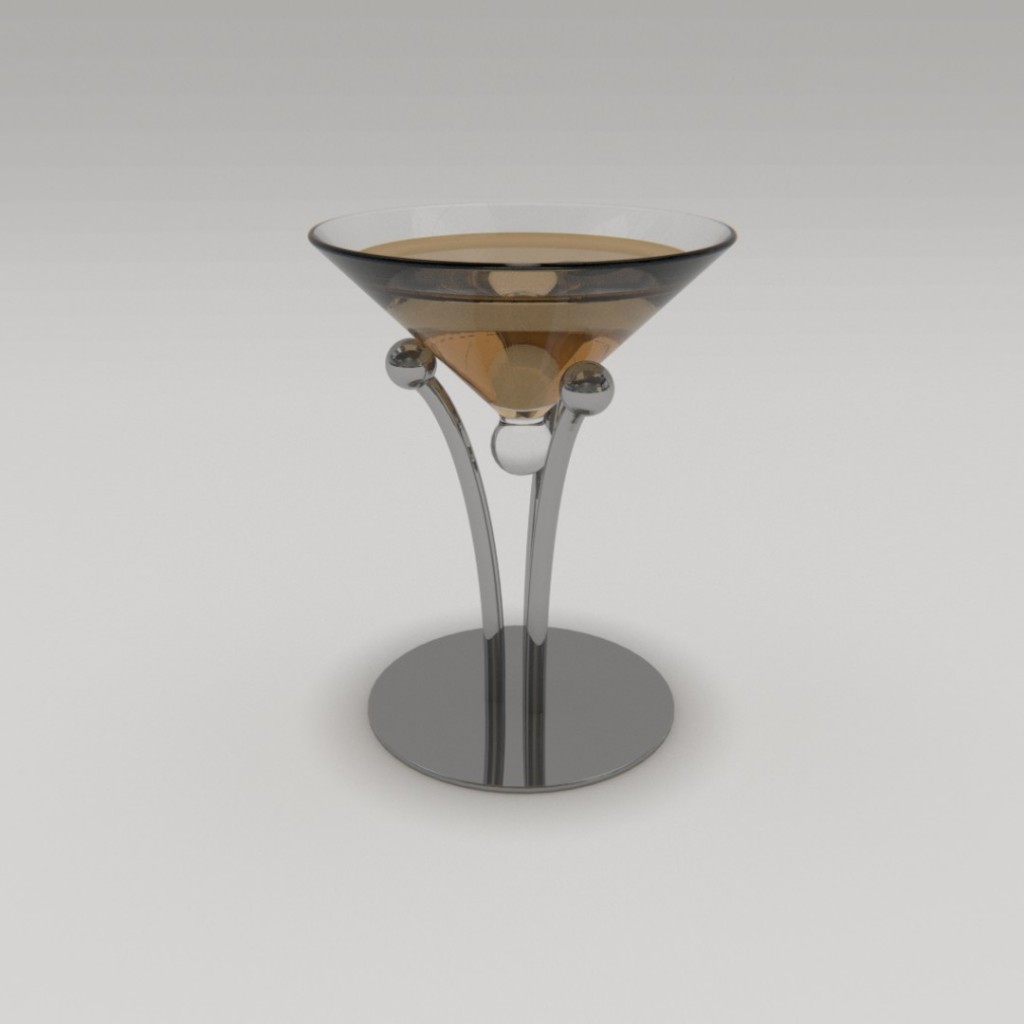 Cocktail glass design preview image 1